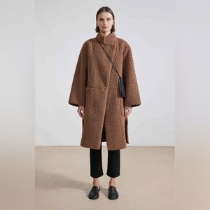 Apiece Apart Cloud Walk Long Coat Camel Small